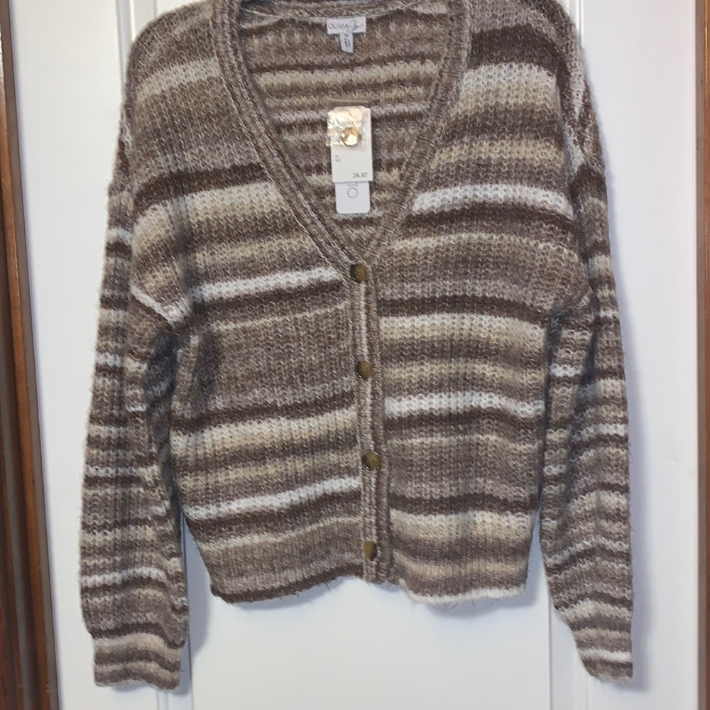 NWT Olivia sky cardigan sweater